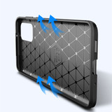 For Samsung Galaxy Note 20 Case, Carbon Fibre Texture Protective Slim Back Cover | iCoverLover.com.au