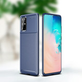Samsung Galaxy Note 20 Case, Carbon Fibre Texture Protective Slim Back Cover | iCoverLover Australia