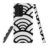 For Samsung Galaxy Note 20 Ultra Case, Tough Protective Back Cover, Japanese Folk Wave | iCoverLover Australia