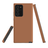 For Samsung Galaxy Note 20 Ultra Case, Tough Protective Back Cover, Brown | iCoverLover Australia