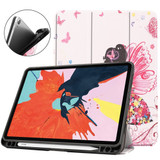 iPad Air 10.9in (2020) Case, Drawing PU Leather Cover with 3-Fold Stand, Sleep/Wake Function, Pen Slot | iCoverLover Australia