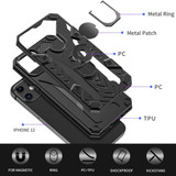 iPhone 12 Pro Max/12 Pro/12 mini/12 Case, Tough Armour Protective Cover with Magnetic Ring Holder, Black | iCoverLover Australia