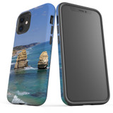 For iPhone 14 Pro Max/14 Pro/14 Plus/14, 13 Pro Max/13 Pro/13 Protective Back Case, Famous Rocks | Shockproof Cases | iCoverLover.com.au