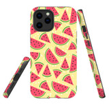 For iPhone 12 Pro Max Case, Tough Protective Back Cover, watermelon pattern | iCoverLover Australia