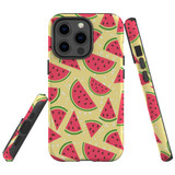 For iPhone 13 Pro Case, Protective Back Cover, Watermelons | Shielding Cases | iCoverLover.com.au