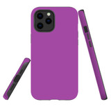 For iPhone 12 Pro Max Case, Tough Protective Back Cover, Purple | iCoverLover Australia