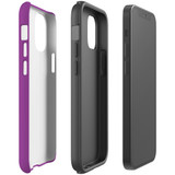 For iPhone 14 Pro Max/14 Pro/14 Plus/14, 13 Pro Max/13 Pro/13 & Older Case, Protective Back Cover, Purple | Shockproof Cases | iCoverLover.com.au