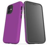 For iPhone 14 Pro Max/14 Pro/14 Plus/14, 13 Pro Max/13 Pro/13 & Older Case, Protective Back Cover, Purple | Shockproof Cases | iCoverLover.com.au