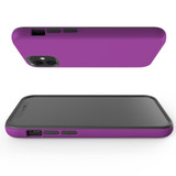 For iPhone 14 Pro Max/14 Pro/14 Plus/14, 13 Pro Max/13 Pro/13 & Older Case, Protective Back Cover, Purple | Shockproof Cases | iCoverLover.com.au