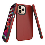 iPhone 12 Pro Max (6.7in) Case Armour Shockproof Strong Light Slim Cover Red