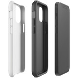 For iPhone 14 Pro Max/14 Pro/14 Plus/14, 13 Pro Max/13 Pro/13 & Older Case, Protective Back Cover, White | Shockproof Cases | iCoverLover.com.au