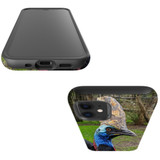 For iPhone 14 Pro Max/14 Pro/14 and older Case, Protective Back Cover, Cassowary | Shockproof Cases | iCoverLover.com.au