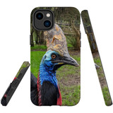 For iPhone 14 Plus Case Tough Protective Cover, Cassowary | Shielding Cases | iCoverLover.com.au