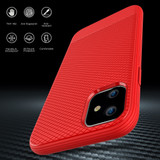 iPhone 12 Pro Max/12 Pro/12 mini Case Snap Armour Thin Light Shockproof Cover, Red