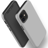 For iPhone 14 Pro Max/14 Pro/14 Plus/14, 13 Pro Max/13 Pro/13 & Older Case, Protective Back Cover, Grey | Shockproof Cases | iCoverLover.com.au