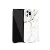 For iPhone 12 Pro Max Case, Glossy Marble Pattern TPU Protective Cover, White | iCoverLover Australia