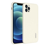 For iPhone 12 Pro Max Case, Liquid Silicone Shockproof Protective Cover, Beige | iCoverLover Australia