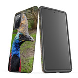 Samsung Galaxy S20 FE Case Protective Cover, Cassowaries | iCoverLover.com.au | Phone Cases
