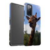 Samsung Galaxy S20 FE Case Protective Cover, Giraffe Portrait | iCoverLover.com.au | Phone Cases