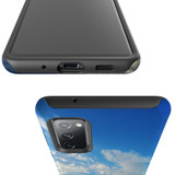 Samsung Galaxy S20 FE Case Protective Cover, Sky Clouds Plane | iCoverLover.com.au | Phone Cases