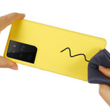 For Samsung Galaxy S21 Ultra/S21+ Plus/S21 Case, Solid Colour Liquid Silicone Shockproof Cover, Yellow | iCoverLover.com.au | Phone Cases