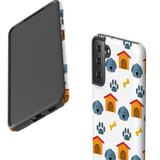 For Samsung Galaxy S22 Ultra/S22+ Plus/S22,S21 Ultra/S21+/S21 FE/S21 Case, Protective Cover, Dog Houses | iCoverLover.com.au | Phone Cases