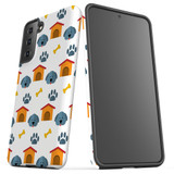 For Samsung Galaxy S23 Ultra, S23+ Plus, S23, S22 Ultra, S22+, S22, S21 Case, Protective Cover, Dog Houses | Protective Cases | iCoverLover.com.au
