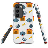 For Samsung Galaxy S23+ Plus Case Tough Protective Cover, Dog Houses | Shielding Cases | iCoverLover.com.au