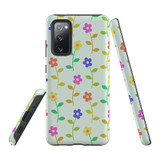 Samsung Galaxy S20 FE Case Protective Cover, Flowers Colourful | iCoverLover.com.au | Phone Cases