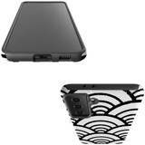 For Samsung Galaxy S23 Ultra, S23+ Plus, S23, S22 Ultra, S22+, S22, S21 Case, Protective Cover, Japanese Folk Waves | Protective Cases | iCoverLover.com.au