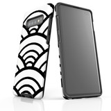 For Samsung Galaxy S10 Plus Protective Case, Japanese Folk Wave Pattern | iCoverLover Australia