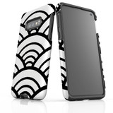 For Samsung Galaxy S10e Protective Case, Japanese Folk Wave Pattern | iCoverLover Australia