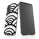 For Samsung Galaxy S20 Protective Case, Japanese Folk Wave Pattern | iCoverLover Australia