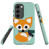 For Samsung Galaxy S23 Case Tough Protective Cover, Cute Brown Fox | Shielding Cases | iCoverLover.com.au
