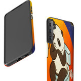 For Samsung Galaxy S23 Ultra, S23+ Plus, S23, S22 Ultra, S22+, S22, S21 Case, Protective Cover, Pandas Toilet | Protective Cases | iCoverLover.com.au