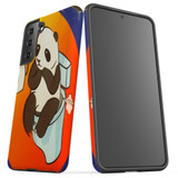 For Samsung Galaxy S23 Ultra, S23+ Plus, S23, S22 Ultra, S22+, S22, S21 Case, Protective Cover, Pandas Toilet | Protective Cases | iCoverLover.com.au