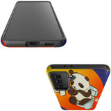 For Samsung Galaxy S23 Ultra, S23+ Plus, S23, S22 Ultra, S22+, S22, S21 Case, Protective Cover, Pandas Toilet | Protective Cases | iCoverLover.com.au
