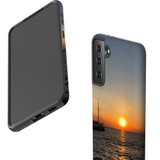 For Samsung Galaxy S23 Ultra, S23+ Plus, S23, S22 Ultra, S22+, S22, S21 Case, Protective Cover, Sailing Sunset | Protective Cases | iCoverLover.com.au