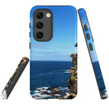 For Samsung Galaxy S23+ Plus Case Tough Protective Cover, Ocean Cliffs | Shielding Cases | iCoverLover.com.au