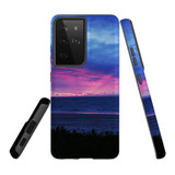 Samsung Galaxy S21 Ultra Case, Tough Protective Back Cover, Sunset At Henley Beach | iCoverLover.com.au | Phone Cases