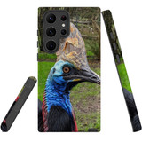 For Samsung Galaxy S23 Ultra Case Tough Protective Cover, Cassowary | Shielding Cases | iCoverLover.com.au