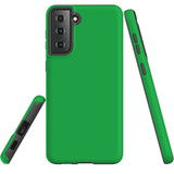 Samsung Galaxy S21 Case, Tough Protective Back Cover, Green | iCoverLover.com.au | Phone Cases