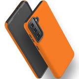 For Samsung Galaxy S22 Ultra/S22+ Plus/S22,S21 Ultra/S21+/S21 FE/S21 Case, Protective Cover, Orange | iCoverLover.com.au | Phone Cases