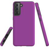 Samsung Galaxy S21 Case, Tough Protective Back Cover, Purple | iCoverLover.com.au | Phone Cases
