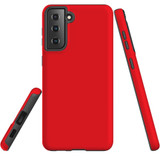 Samsung Galaxy S21 Case, Tough Protective Back Cover, Red | iCoverLover.com.au | Phone Cases