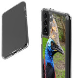 Samsung Galaxy S21 Ultra/S21+ Plus/S21 Protective Case, Clear Acrylic Back Cover, Cassowary | iCoverLover.com.au | Phone Cases