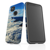Google Pixel 4a Case Armour Protective Cover Sky Clouds