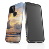 Google Pixel 4a 5G Case Armour Protective Cover Thai Sunset