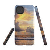 For Google Pixel 5, 4A 5G, 4A, 4 XL, 4 Case, Tough Protective Back Cover, Sunset At The Beach | Protective Cases | iCoverLover.com.au