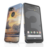 Google Pixel 3 XL Case Armour Protective Cover Thai Sunset